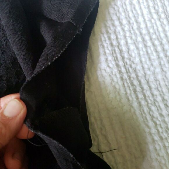 Dark Academia Dress Sleeveless Pleated Fit & Flare Stretch Women's Size XL - Picture 11 of 11